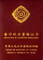 会计从业资格证样本